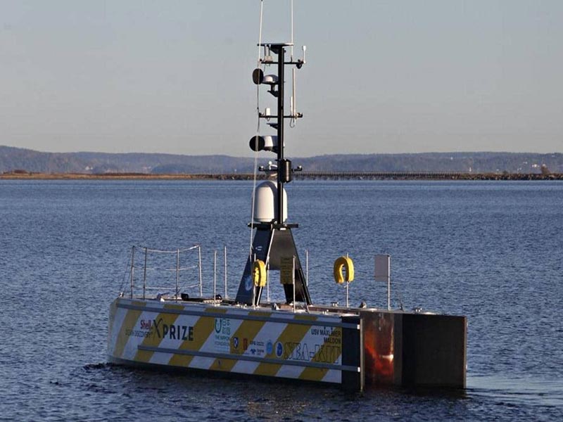 أول سفينة في العالم بلا طاقم تعبر الأطلسي